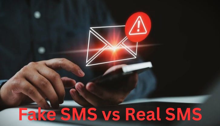 Fake SMS vs Real SMS